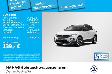 VW T-Roc Gebrauchtwagen