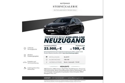 Mercedes-Benz A 200 Gebrauchtwagen