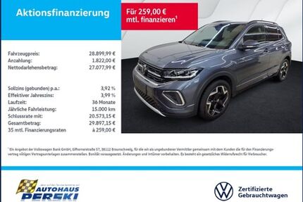 VW T-Cross Gebrauchtwagen