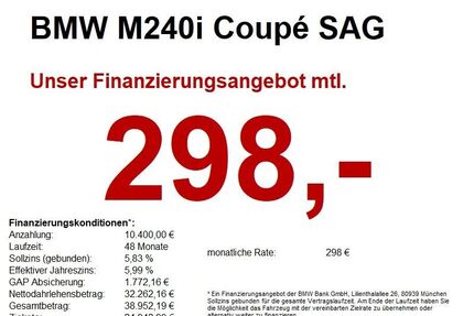 BMW M240i Gebrauchtwagen