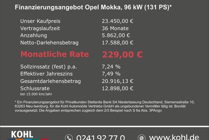 Opel Mokka Gebrauchtwagen