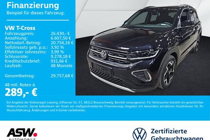 VW T-Cross Gebrauchtwagen