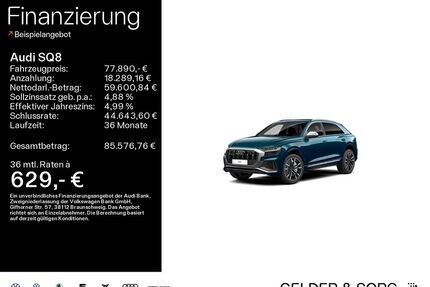 Audi SQ8 Gebrauchtwagen