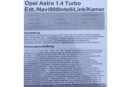 Opel Astra Gebrauchtwagen