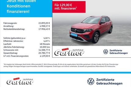 VW T-Cross Gebrauchtwagen