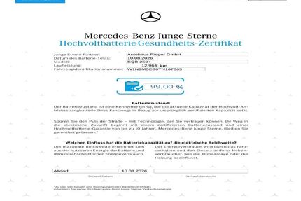Mercedes-Benz EQB Gebrauchtwagen
