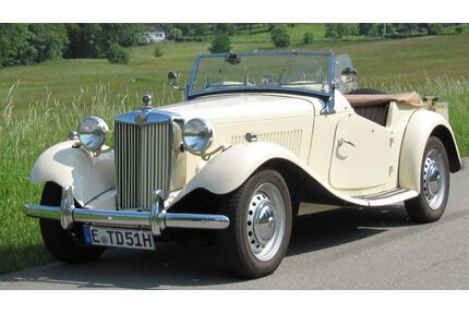 MG TD Oldtimer