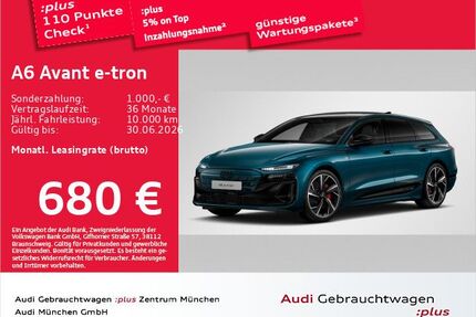 Audi A6 e-tron Gebrauchtwagen