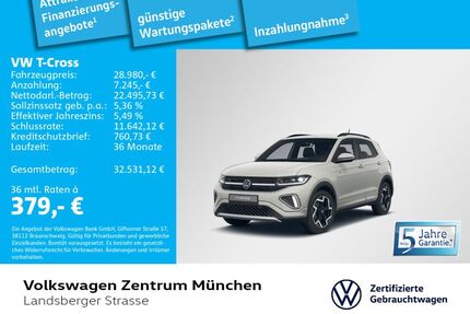 VW T-Cross Gebrauchtwagen