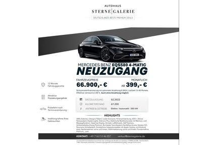 Mercedes-Benz EQS Gebrauchtwagen