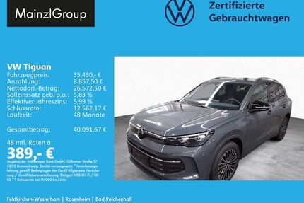 VW Tiguan Gebrauchtwagen