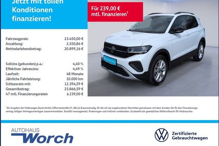 VW T-Cross Gebrauchtwagen