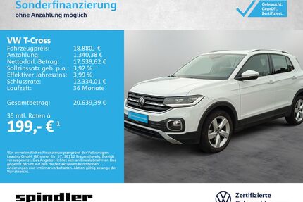 VW T-Cross Gebrauchtwagen