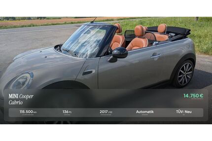 Mini Cooper Cabrio Gebrauchtwagen