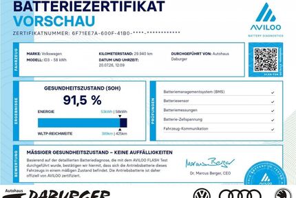 VW ID.3 Gebrauchtwagen