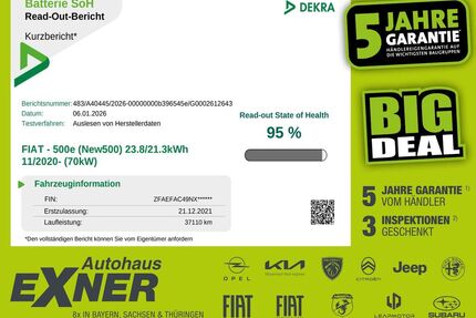Fiat 500e Gebrauchtwagen