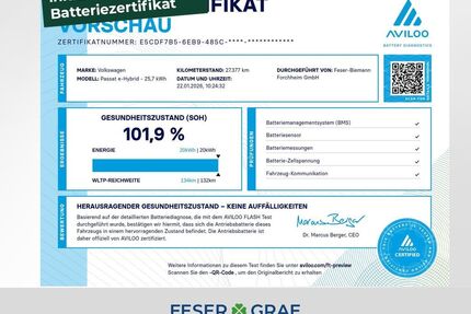 VW Passat Gebrauchtwagen