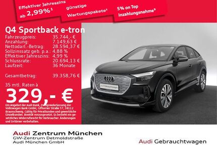 Audi Q4 e-tron Gebrauchtwagen