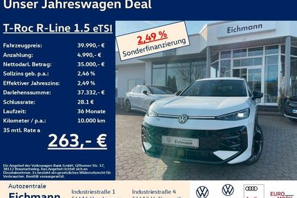 VW T-Roc Gebrauchtwagen