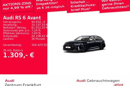 Audi RS6 Gebrauchtwagen
