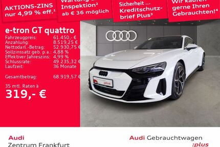 Audi e-tron GT Gebrauchtwagen
