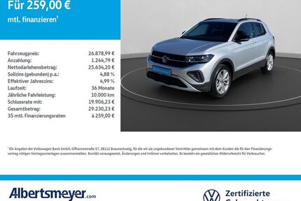 VW T-Cross Gebrauchtwagen