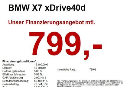 BMW X7 Gebrauchtwagen