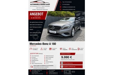 Mercedes-Benz A 180 Gebrauchtwagen