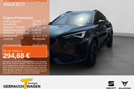 Cupra Formentor Gebrauchtwagen