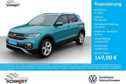 VW T-Cross Gebrauchtwagen
