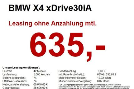 BMW X4 Gebrauchtwagen