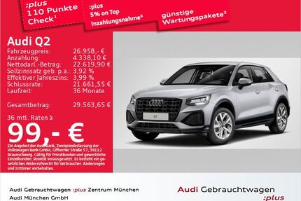 Audi Q2 Gebrauchtwagen