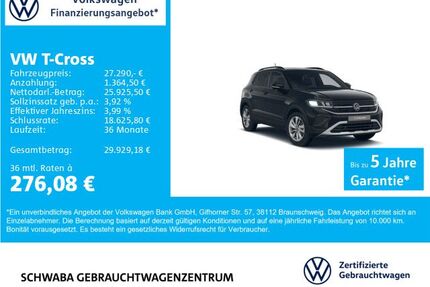 VW T-Cross Gebrauchtwagen