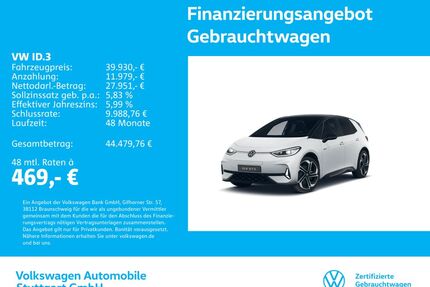 VW ID.3 Gebrauchtwagen