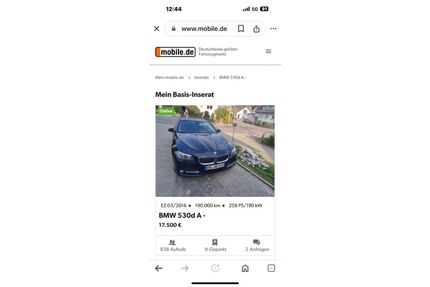 BMW 530 Gebrauchtwagen