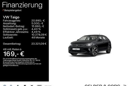 VW Taigo Gebrauchtwagen