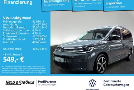 VW Caddy Maxi Gebrauchtwagen