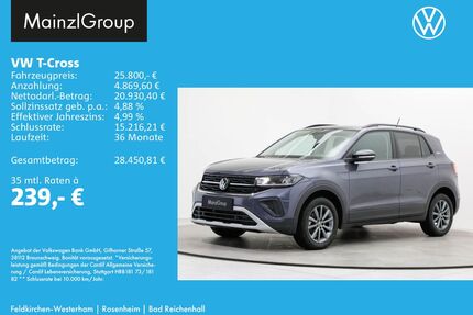 VW T-Cross Gebrauchtwagen