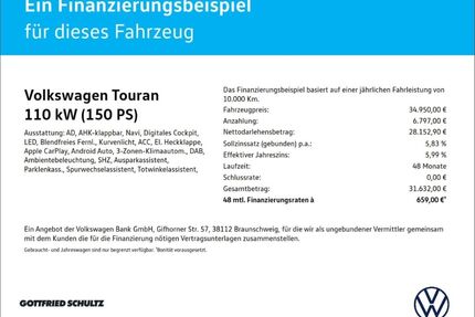VW Touran Gebrauchtwagen