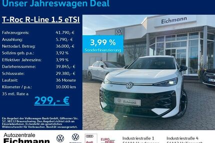 VW T-Roc Gebrauchtwagen