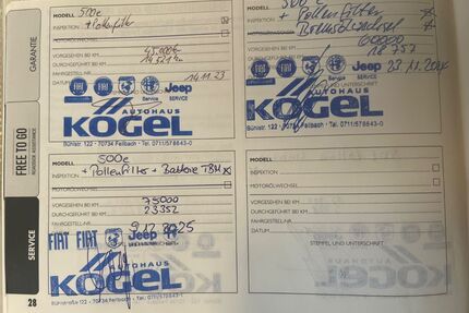 Fiat 500e Gebrauchtwagen