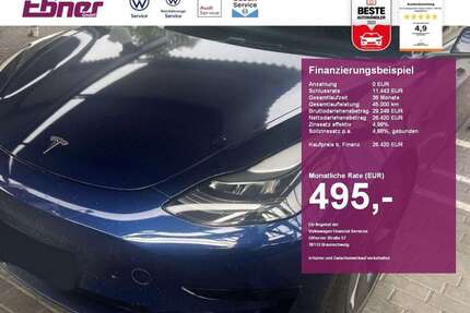 Tesla Model 3 Gebrauchtwagen