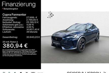 Cupra Formentor Gebrauchtwagen