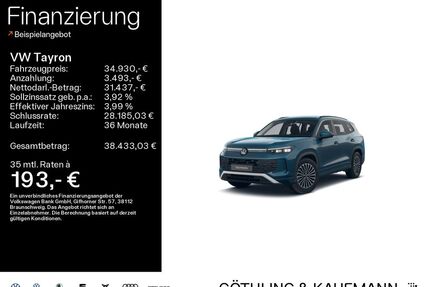 VW Tayron Gebrauchtwagen