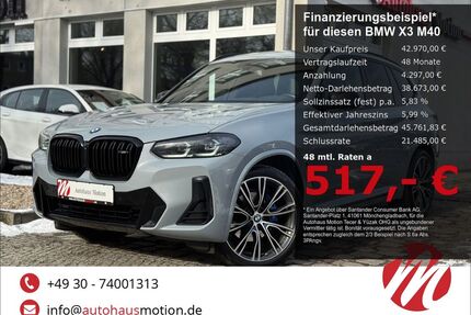 BMW X3 M40 Gebrauchtwagen