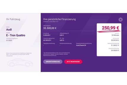 Audi e-tron Gebrauchtwagen