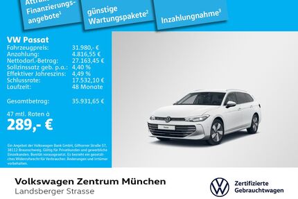 VW Passat Gebrauchtwagen