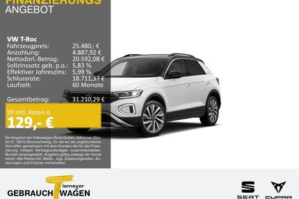 VW T-Roc Gebrauchtwagen