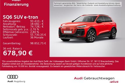 Audi SQ6 e-tron Gebrauchtwagen