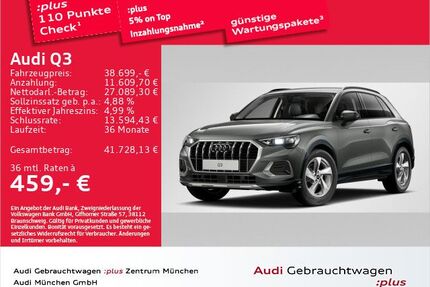 Audi Q3 Gebrauchtwagen
